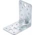 Connecteur d’Angle avec Bourrelet 90x90x65x2,5 mm - Renforcé, Acier - Fixation Solide et Durable - BGS