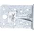 Connecteur d'Angle avec Bourrelet 90 x 90 x 65 x 2,5 mm - Renforcé, Acier - Fixation Solide et Durable - D-Work
