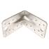 Connecteur d’Angle avec Bourrelet 90x90x65x2,5 mm - Renforcé, Acier - Fixation Solide et Durable - BGS