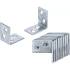 Jeu d Équerres pour Chaise 12 Pièces 25x25x15 mm - Acier Résistant - Renforcement et Stabilité - BGS