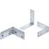 Jeu d Équerres pour Chaise 8 pcs 60 x 60 x 20 mm - Acier Robuste - Montage Précis et Stable, Pro - D-Work