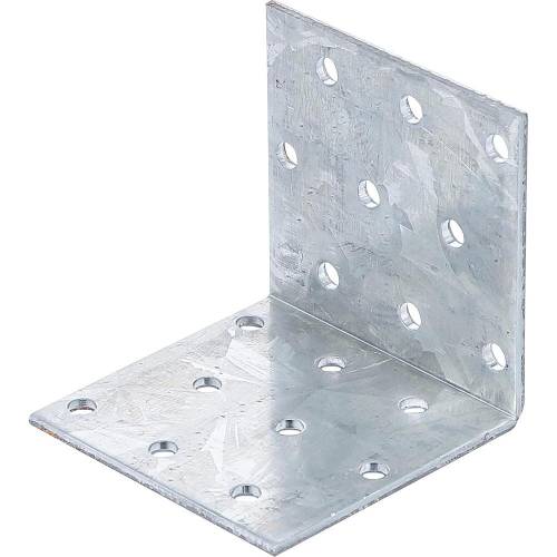 Connecteur d Angle 60x60x60x2,5 mm - Acier, Résistant et Pratique - BGS
