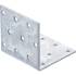 Connecteur d Angle 60 x 60 x 60 x 2,5 mm - Acier, Résistant et Pratique - D-Work