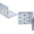 Connecteur d Angle 60 x 60 x 60 x 2,5 mm - Acier, Résistant et Pratique - D-Work