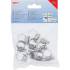 Colliers Inoxydables 10 x 16 mm - Lot de 10 Pièces - Résistants et Durables - - BGS