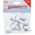 Colliers Inoxydables 12 x 20 mm - Lot de 10 pcs - Résistants et Durables, Acier - D-Work