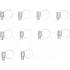 Colliers Inoxydables 12 x 20 mm - Lot de 10 Pièces - Résistants et Durables - BGS