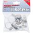 Colliers Inoxydables 16 x 25 mm - Lot de 10 pcs - Résistants et Durables, Acier - D-Work