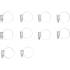 Colliers Inoxydables 10 Pièces 20 x 32 mm - Résistants et Durables - BGS