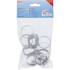 Colliers Inoxydables 10 Pièces 20 x 32 mm - Résistants et Durables - BGS