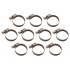Colliers Inoxydables 10 pcs 30 x 45 mm - Résistants et Durables, Acier - D-Work