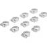 Colliers Inoxydables 10 Pièces 30x45 mm - Résistants et Durables - BGS