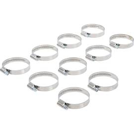 Colliers Inoxydables 10 Pièces 40 x 60 mm - Résistants et Durables - - BGS