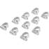 Colliers Inoxydables 8 x 12 mm - Lot de 10 Pièces - Résistants et Durables - BGS