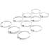 Colliers Inoxydables 10 Pièces 60x80 mm - Résistants et Durables - - BGS