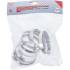 Colliers Inoxydables 10 pcs 60 x 80 mm - Résistants et Durables - Acier - D-Work