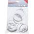 Colliers Inoxydables 10 Pièces 40 x 60 mm - Résistants et Durables - - BGS