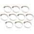 Colliers Inoxydables 10 Pièces 40 x 60 mm - Résistants et Durables - - BGS