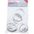 Colliers Inoxydables 10 Pièces 40 x 60 mm - Résistants et Durables - - BGS