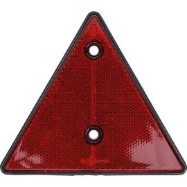 Réflecteur pour Remorque 135x135 mm - Plastique Rouge - Sécurité et Visibilité Accrue - BGS