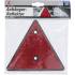 Réflecteur pour Remorque 135 x 135 mm - Plastique Rouge - Sécurité et Visibilité Accrue - D-Work