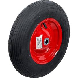Roue de Brouette 400 mm - Pneu avec Chambre à Air - Robuste et Facile à Monter - BGS