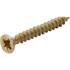 Vis Multifonctions Cruciforme PZ2 3,5 x 30 mm - Lot de 250 pcs - Acier Résistant et Polyvalent - D-Work