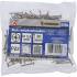 Vis Multifonctions Cruciforme PZ2 3,5 x 30 mm - Lot de 250 pcs - Acier Résistant et Polyvalent - D-Work