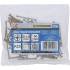 Vis Multifonctions Cruciforme PZ2 4 x 50 mm - Lot de 125 pcs - Acier Résistant et Polyvalent, Plastique - D-Work