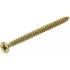 Vis Multifonctions Cruciforme PZ2 4 x 60 mm - Lot de 100 pcs - Acier Résistant et Polyvalent, Pro - D-Work