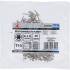 Vis Multifonctions Profil en T Torx T10 3 x 20 mm - Lot de 260 pcs - Fixation Polyvalente et Résistante - D-Work