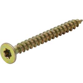 Vis Multifonctions Profil en T Torx T10 3,5 x 35 mm - Lot de 200 pcs - Acier Résistant et Polyvalent - D-Work