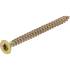 Vis Multifonctions Profil en T Torx T20 4,0 x 50 mm - Lot de 125 pcs - Fixation Polyvalente et Durable - D-Work