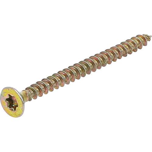 Vis Multifonctions Profil en T Torx T20 4,0x50 mm - Lot de 125 Pièces - Fixation Polyvalente et Durable - BGS