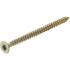Vis Multifonctions Profil en T Torx T20 4,0 x 60 mm - Lot de 100 pcs - Fixation Polyvalente et Résistante - D-Work