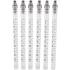 Tubes de Rechange avec Adaptateur - Lot de 6 - Compatible Art. 8101 - Précision et Fiabilité - BGS