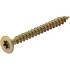 Vis Multifonctions Profil en T Torx T25 5 x 80 mm - Lot de 50 pcs - Fixation Polyvalente et Résistante - D-Work
