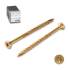Vis Multifonctions Profil en T Torx T25 5x80 mm - Lot de 50 Pièces - Fixation Polyvalente et Résistante - BGS