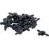 Jeu de Raccords Tuyau en Plastique en Forme de T - 30 pcs - Montage Facile et Étanche - D-Work