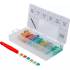 Assortiment de Fusibles Mini 121 Pièces - Largeur 11,2 cm, Hauteur 3,3 cm, Profondeur 22,9 cm - Variété Complète pour Prot - BGS
