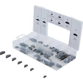 Assortiment de Clavettes 80 pcs - Acier, Variées - Fixation et Assemblage Fiables - D-Work