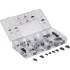 Assortiment de Clavettes 80 pièces - Acier, Dimensions Variées - Fixation et Assemblage Fiables - BGS