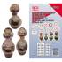 Assortiment de Bouchons de Vidange 534 pcs - Joints Cuivre - Réparation et Étanchéité Fiables, Pro - D-Work