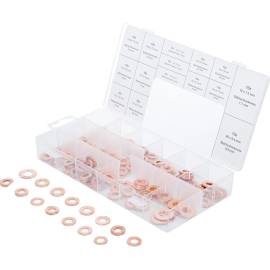 Assortiment de Joints en Cuivre pour Injecteur - 150 Pièces - Résistants et Précis - - BGS