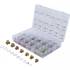 Assortiment de Bouchons de Vidange et Joints Aluminium - 534 Pièces - Largeur 18,4 cm, Hauteur 4,7 cm, Profondeur 27,8 cm - BGS