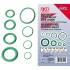 Assortiment de Joints Toriques D.3-22 mm - 225 pcs - Caoutchouc Résistant - Étanchéité Fiable - D-Work