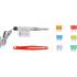 Assortiment de Fusibles Standard 92 Pièces - Largeur 11,2 cm, Hauteur 3,2 cm, Profondeur 22,8 cm - Sécurité et Protection - BGS