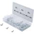 Assortiment d’Écrous-Papillons 75 pièces - Acier, Faciles à Manipuler - BGS