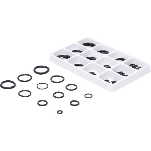 Assortiment de Joints Toriques D.5-20 mm - 50 pcs - Étanchéité Fiable et Polyvalente - Caoutchouc - D-Work