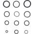 Assortiment de Joints Toriques D.5-20 mm - 50 pcs - Étanchéité Fiable et Polyvalente - Caoutchouc - D-Work